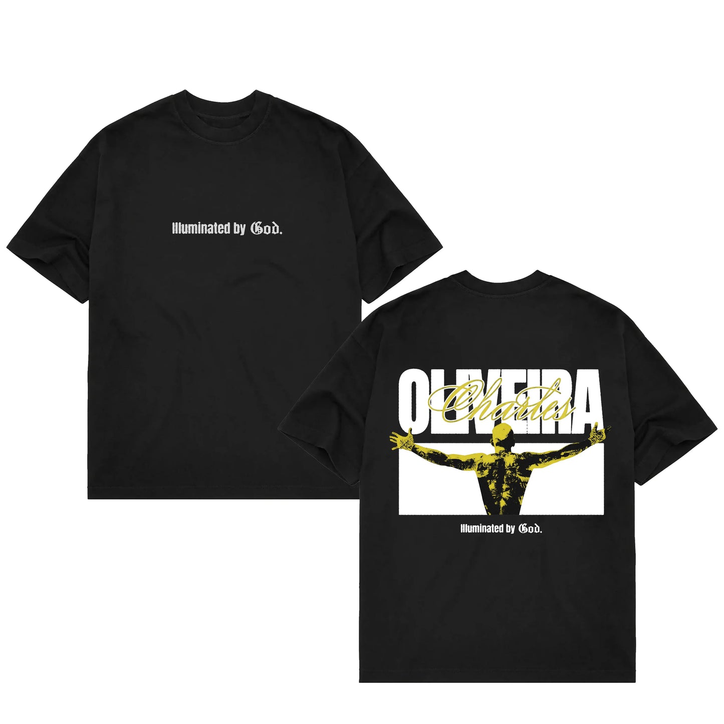 Charles Oliveira Illuminated By God UFC Fighter T-Shirt / Sweatshirt / Hoodie