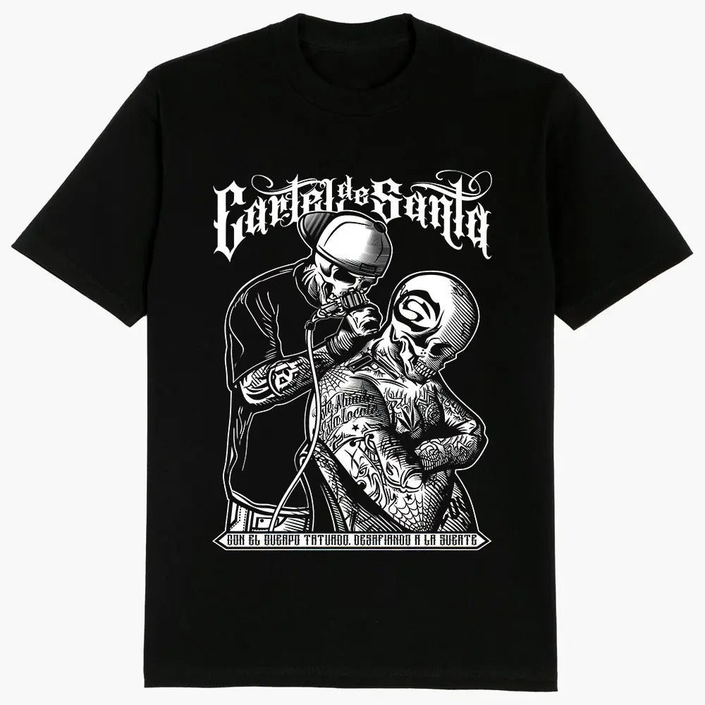 Cartel de Santa Gangster Style Graphic T-Shirt / Sweatshirt / Hoodie