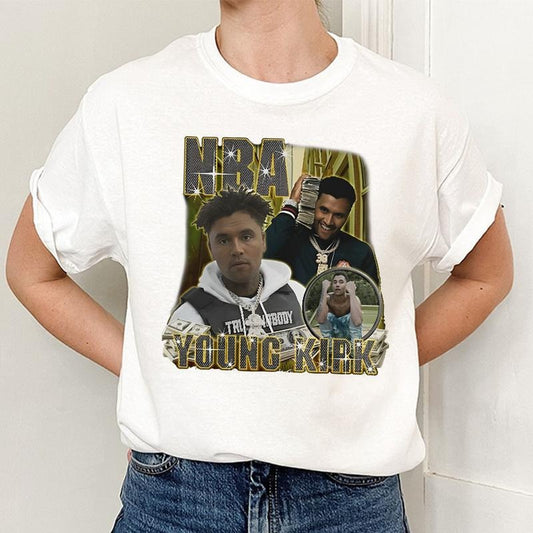 NBA YoungBoy Young Kirk Hip Hop Graphic T-Shirt / Sweatshirt / Hoodie
