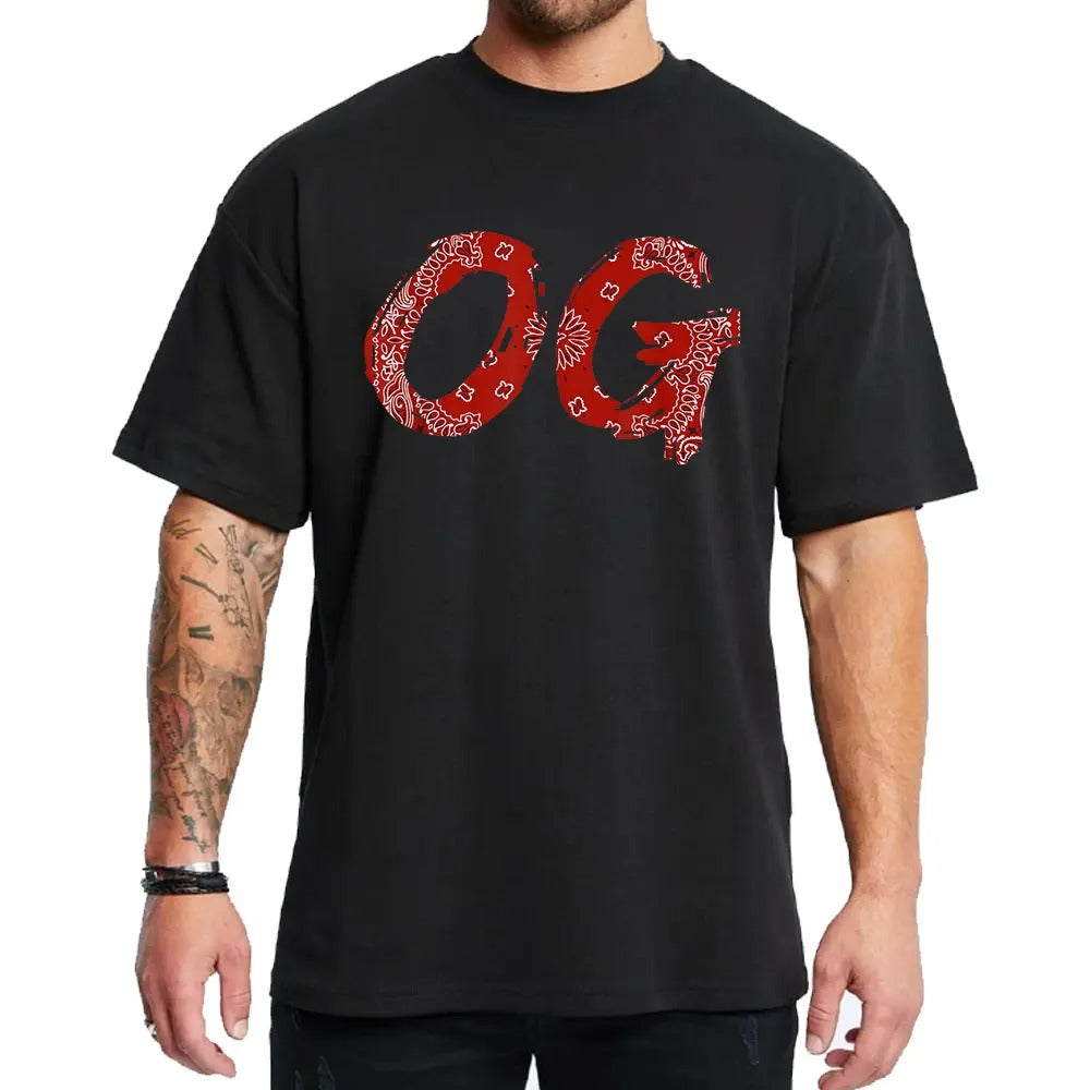 OG Bandana Red Design T-Shirt / Sweatshirt / Hoodie