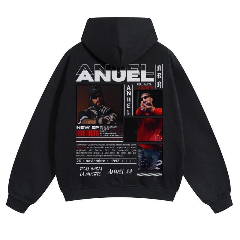 Anuel AA Retro Classic Regular Fit For Daily Wear T-Shirt / Sweatshirt / Hoodie