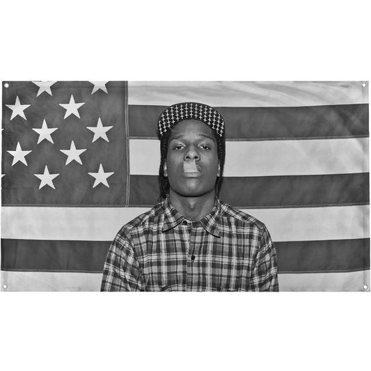 A$AP Mob Rocky Flags Art Print Wall Hanging