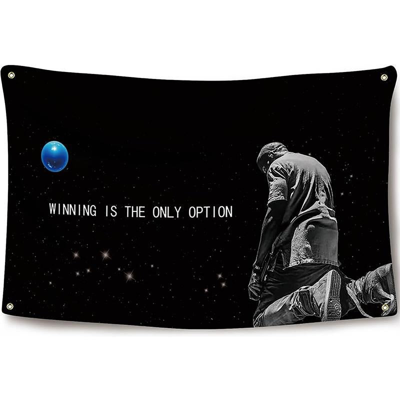 Rapper Winning is The Only Option Kanye West Flag