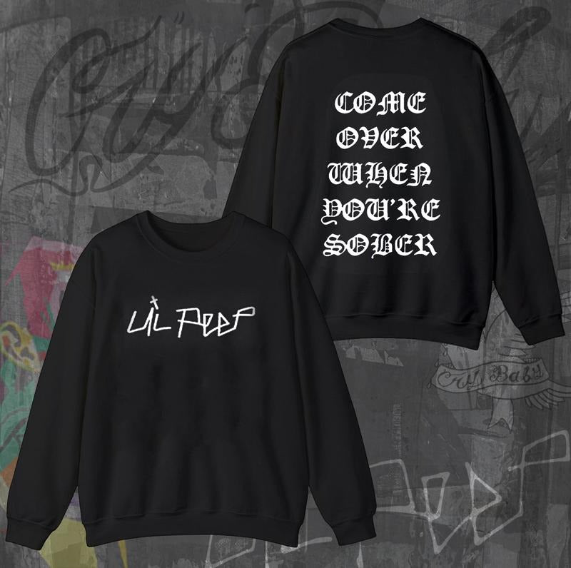 Come Over When You're Sober Lil Peep New Album Rap Music T-Shirt / Sweatshirt / Hoodie