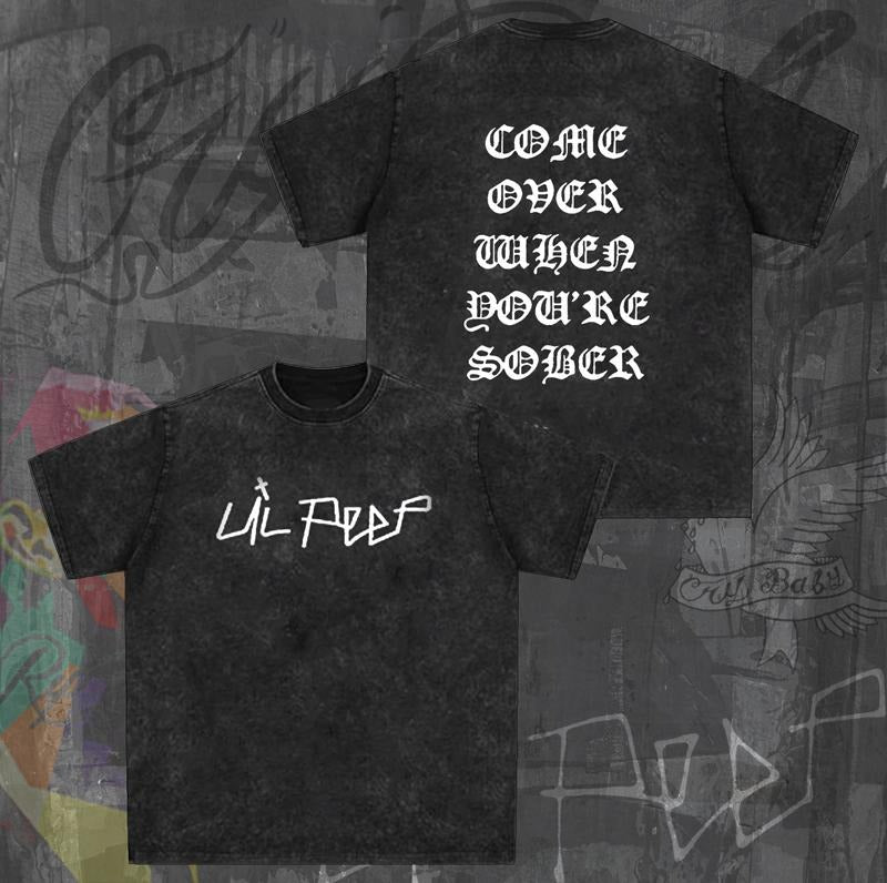 Come Over When You're Sober Lil Peep New Album Rap Music T-Shirt / Sweatshirt / Hoodie