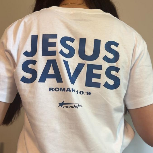 JESUS SAVES Romans 10:9 T-Shirt / Sweatshirt / Hoodie