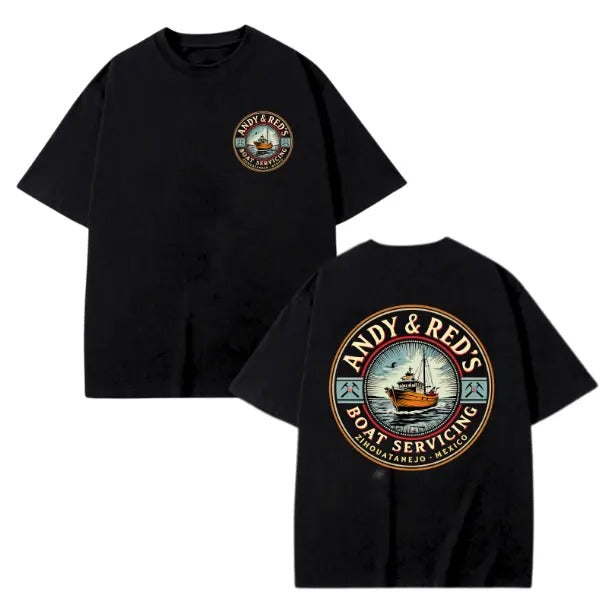 Boat Servicing Zihuatanejo Mexico T-Shirt / Sweatshirt / Hoodie
