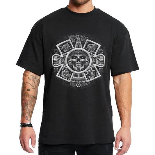 Mexican Chicano Aztec Skull Graphic T-Shirt / Sweatshirt / Hoodie