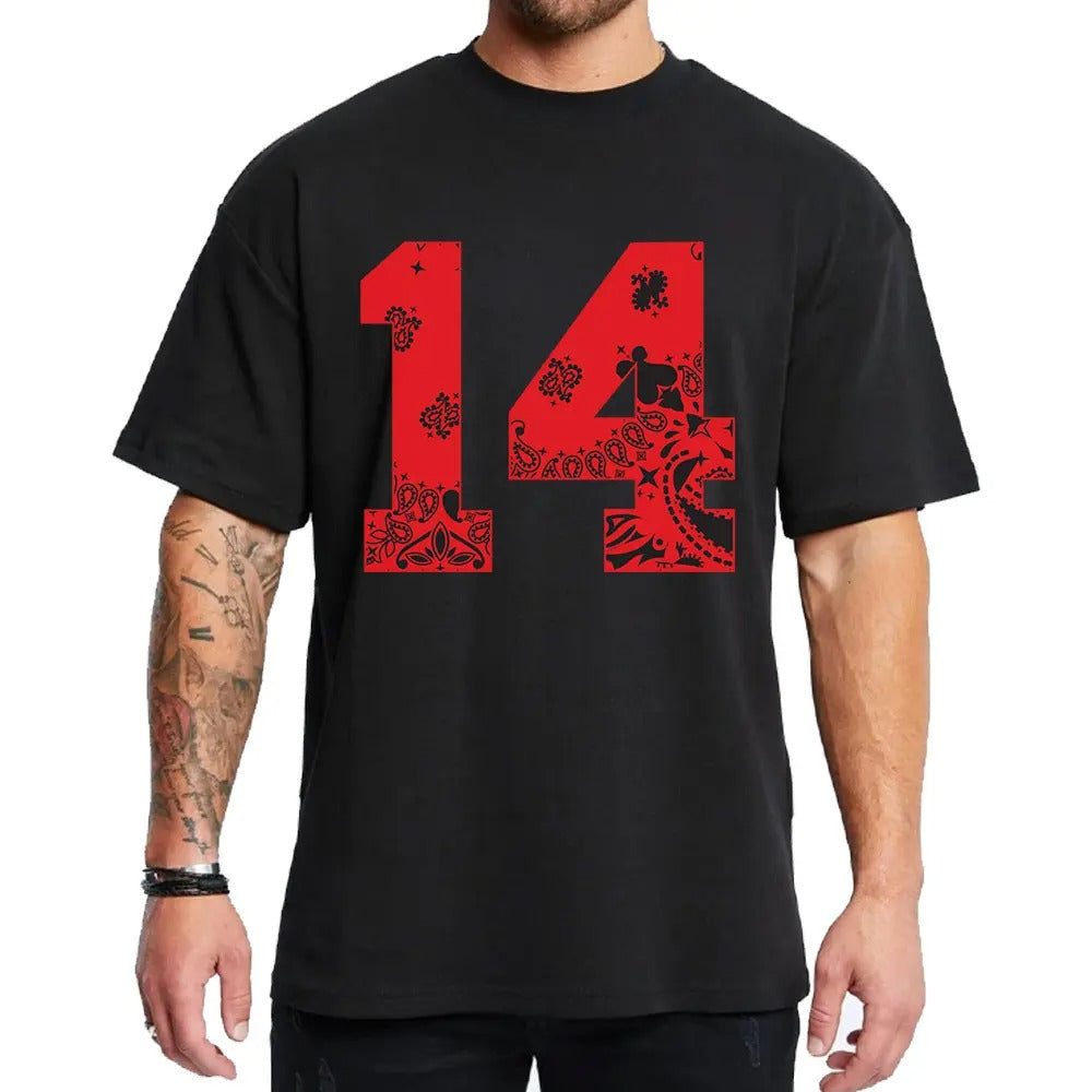 Red Bandana 14 Chicano Unisex T-Shirt / Sweatshirt / Hoodie