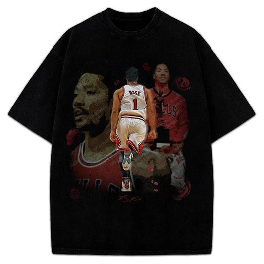 Thank You Derrick Rose Retirement Basketball Career Tribute Graphic T-Shirt / Sweatshirt / Hoodie