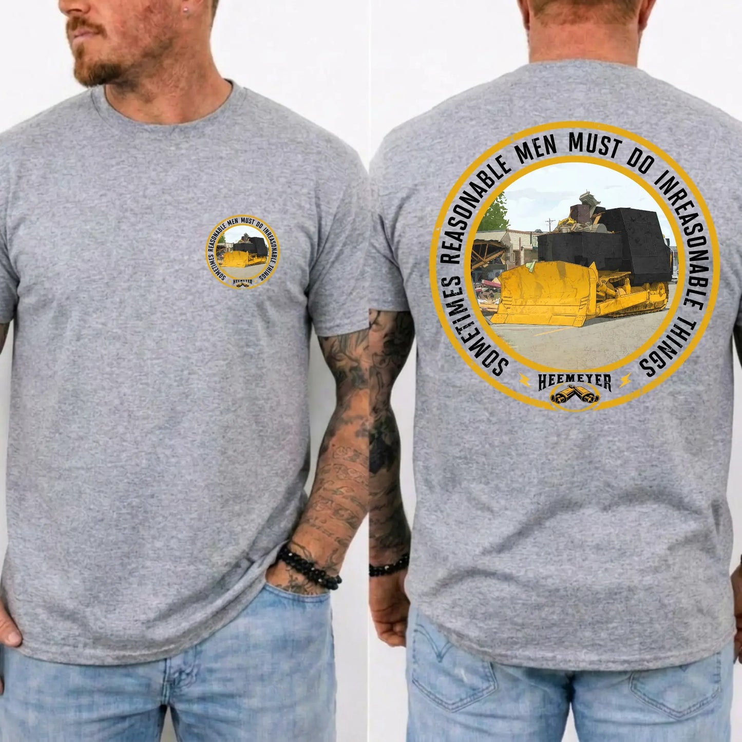 Heemeyer Demolition Inc Vintage Graphic T-Shirt / Sweatshirt / Hoodie