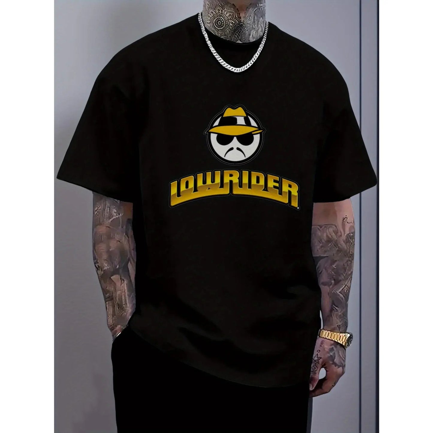 Lowrider Bold Lettering & Smiling Character Graphic T-Shirt / Sweatshirt / Hoodie