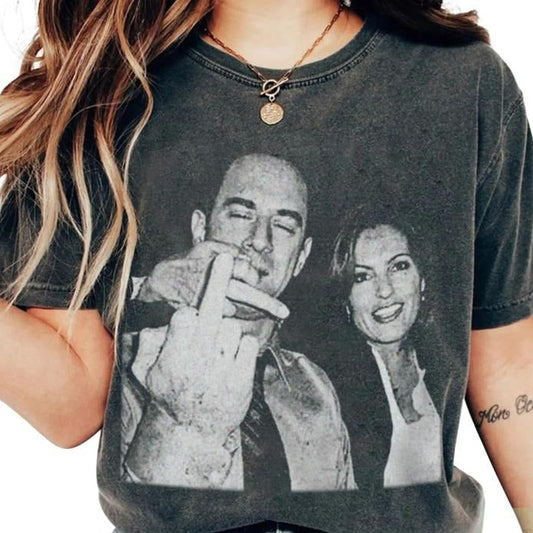 Elliot and Olivia Law and Order SVU Movie Character Design T-Shirt / Sweatshirt / Hoodie