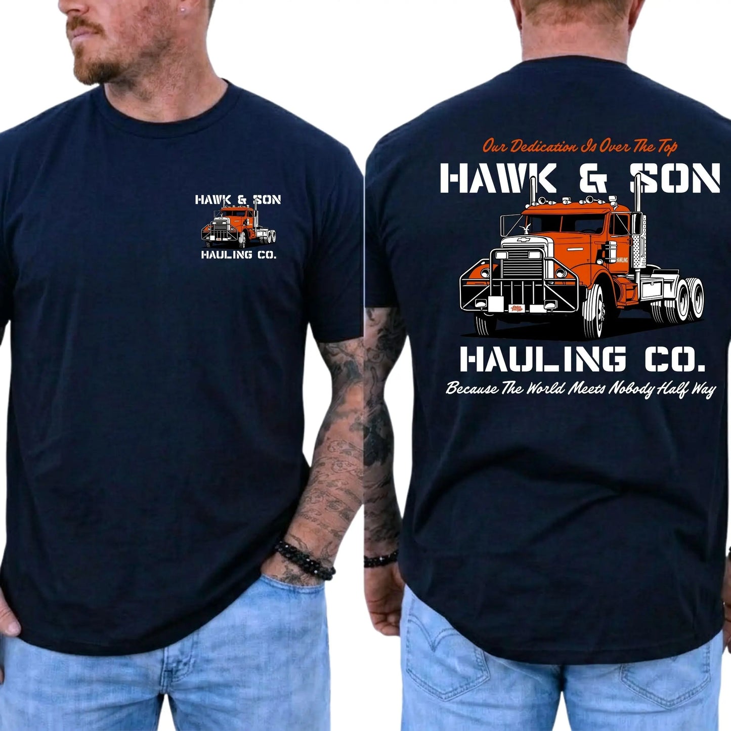 Over The Top Trucker Vintage Arm Wrestling T-Shirt / Sweatshirt / Hoodie