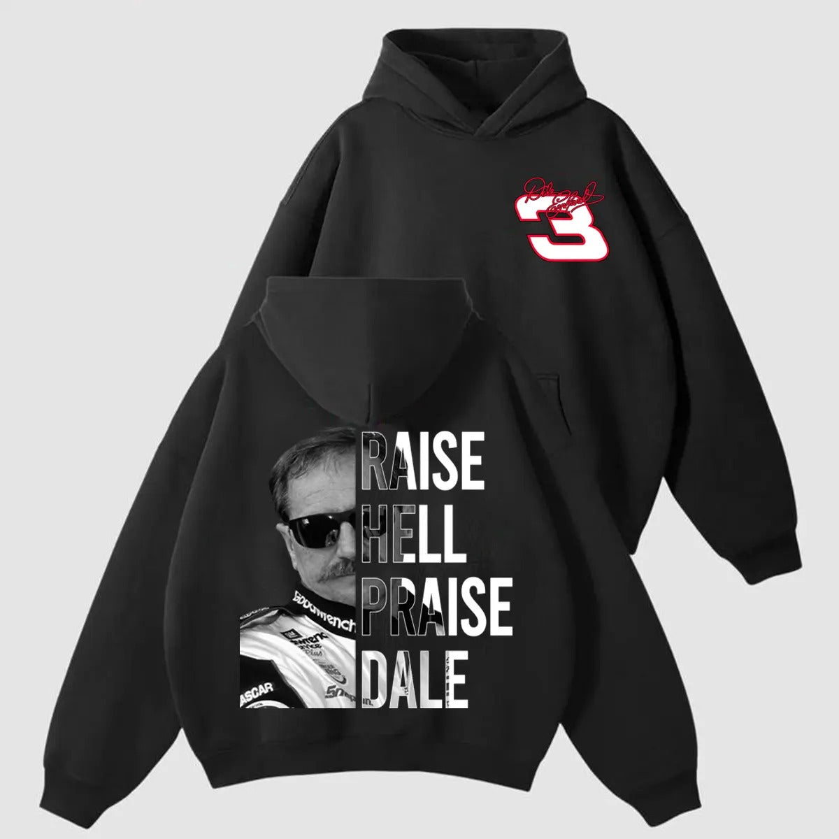 Raise Hell Praise Dale Dale Earnhardt 03 NASCAR Graphic T-Shirt / Sweatshirt / Hoodie