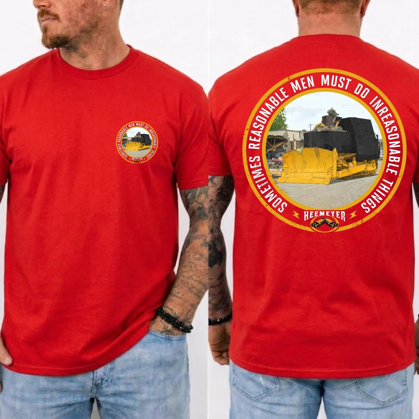 Heemeyer Demolition Inc Vintage Graphic T-Shirt / Sweatshirt / Hoodie