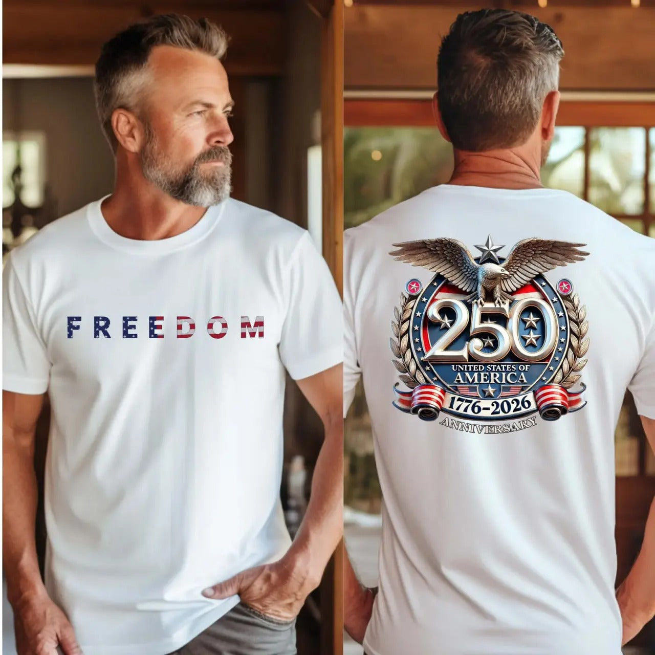 United States of America 250th Anniversary Graphic T-Shirt / Sweatshirt / Hoodie