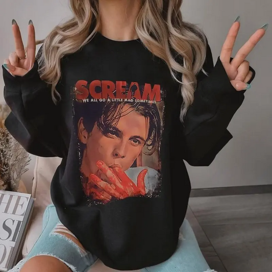 Scream Movie Retro Horror Graphic T-Shirt / Sweatshirt / Hoodie