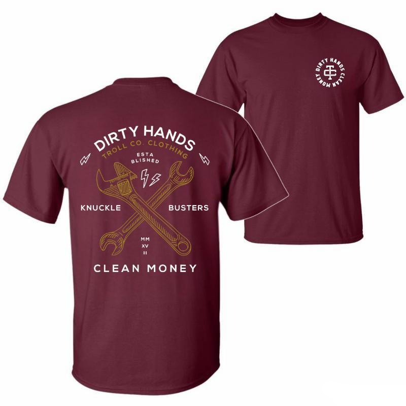Dirty Hands & Bold Wrench Graphic T-Shirt / Sweatshirt / Hoodie