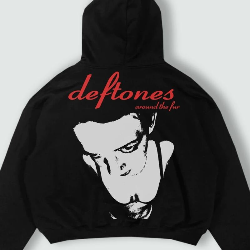 Deftones Fan 90's Fashion Y2k Album Cover Music T-Shirt / Sweatshirt / Hoodie
