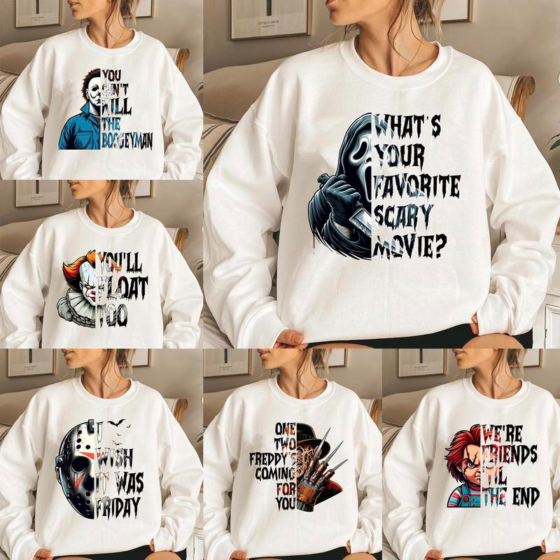 Halloween Horror Graphic T-Shirt / Sweatshirt / Hoodie