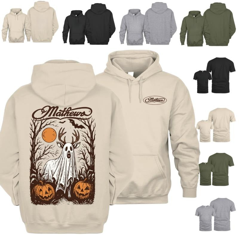 Mathews Ghost Deer Halloween T-Shirt / Sweatshirt / Hoodie