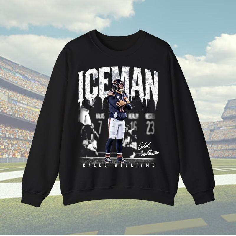 Iceman Caleb Williams Elite Quarterback Fan Unisex T-Shirt / Sweatshirt / Hoodie