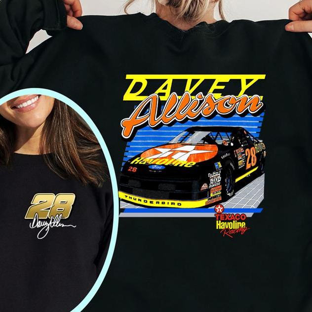 Davey Allison 28 Print T-Shirt / Sweatshirt / Hoodie