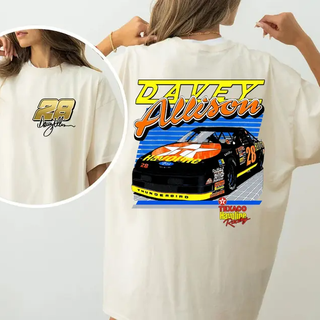 Davey Allison 28 Print T-Shirt / Sweatshirt / Hoodie