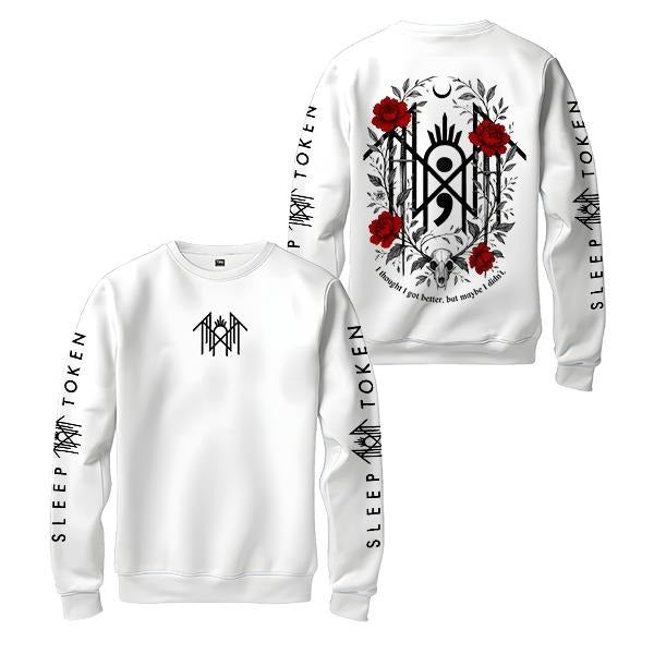 Sleep Token Flowers Red Logo T-Shirt / Sweatshirt / Hoodie