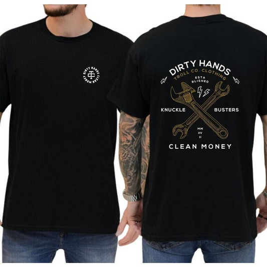 Dirty Hands & Bold Wrench Graphic T-Shirt / Sweatshirt / Hoodie