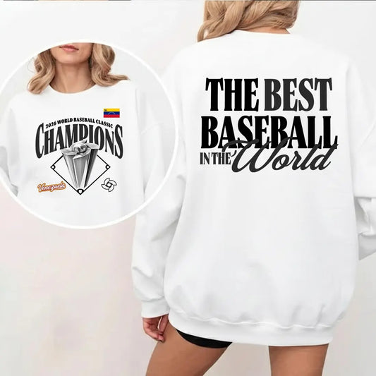 Team Venezuela Baseball 2026 Champion Gift For Fans T-Shirt / Sweatshirt / Hoodie