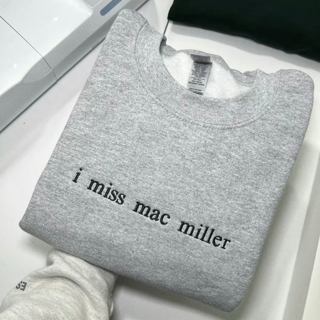 I Miss Mac Miller Embroidered T-Shirt / Sweatshirt / Hoodie