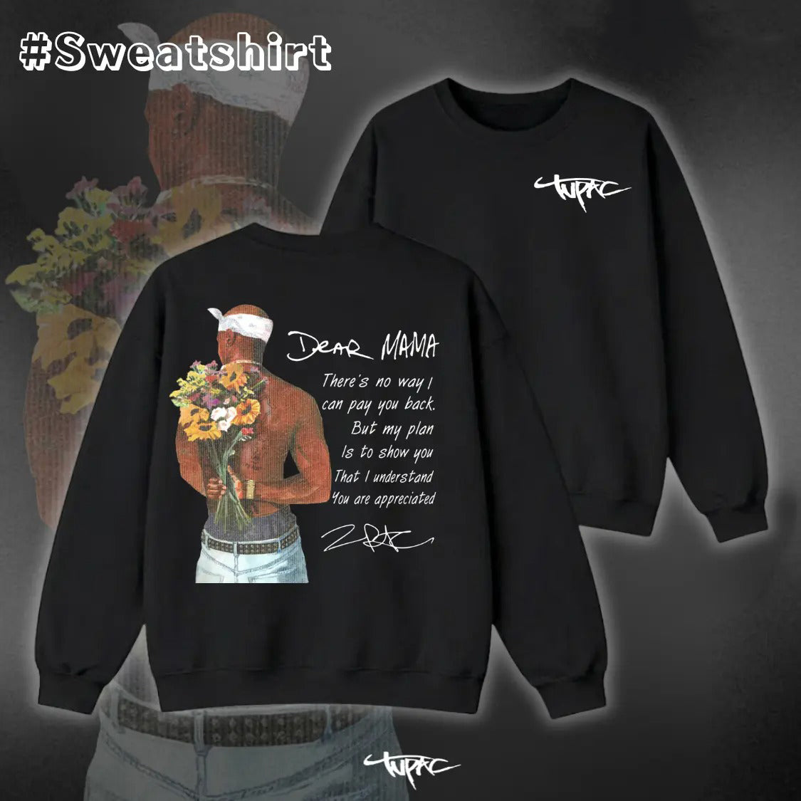 Vintage Hip Hop Mama Graphic T-Shirt / Sweatshirt / Hoodie