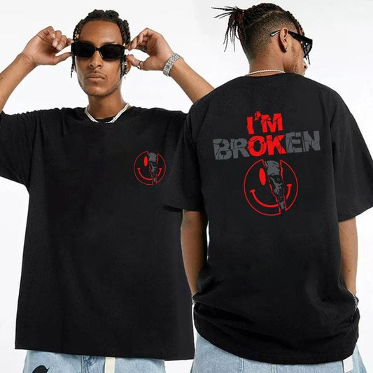 I'm Broken Horror Smile Face T-Shirt / Sweatshirt / Hoodie