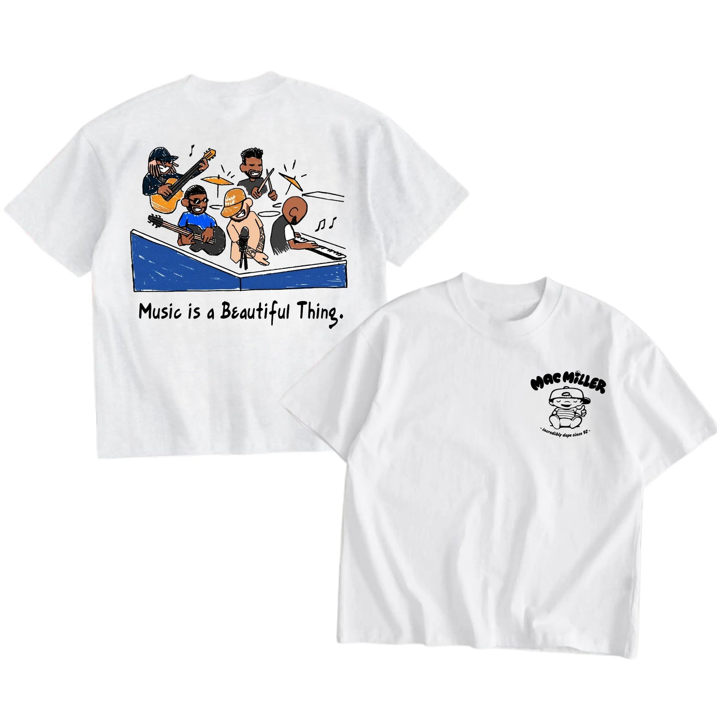 Music is a Beautiful Thing Hip Hop T-Shirt / Sweatshirt / Hoodie