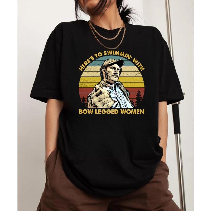 Here's to Swimmin with Bow Legged Women Vintage T-Shirt / Sweatshirt / Hoodie