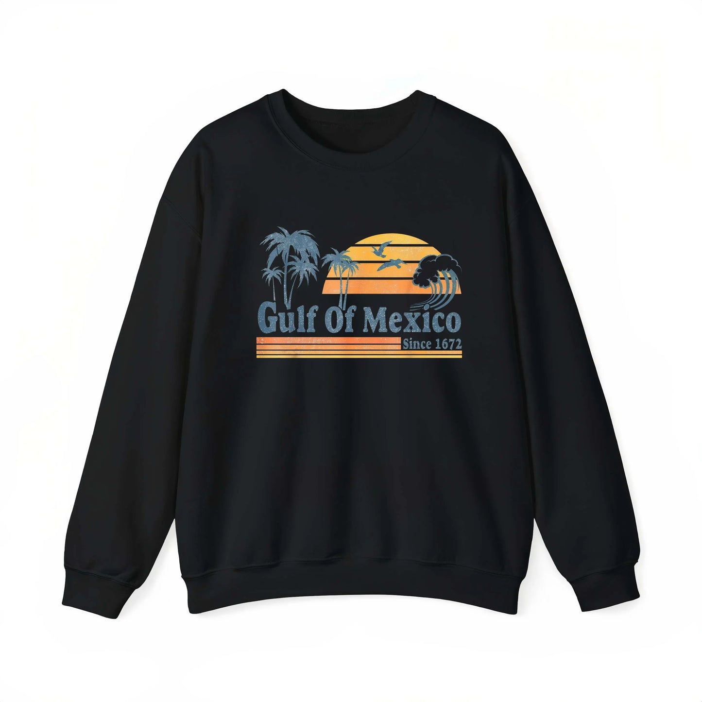 Vintage Beach Style Gulf of Mexico Graphic T-Shirt / Sweatshirt / Hoodie