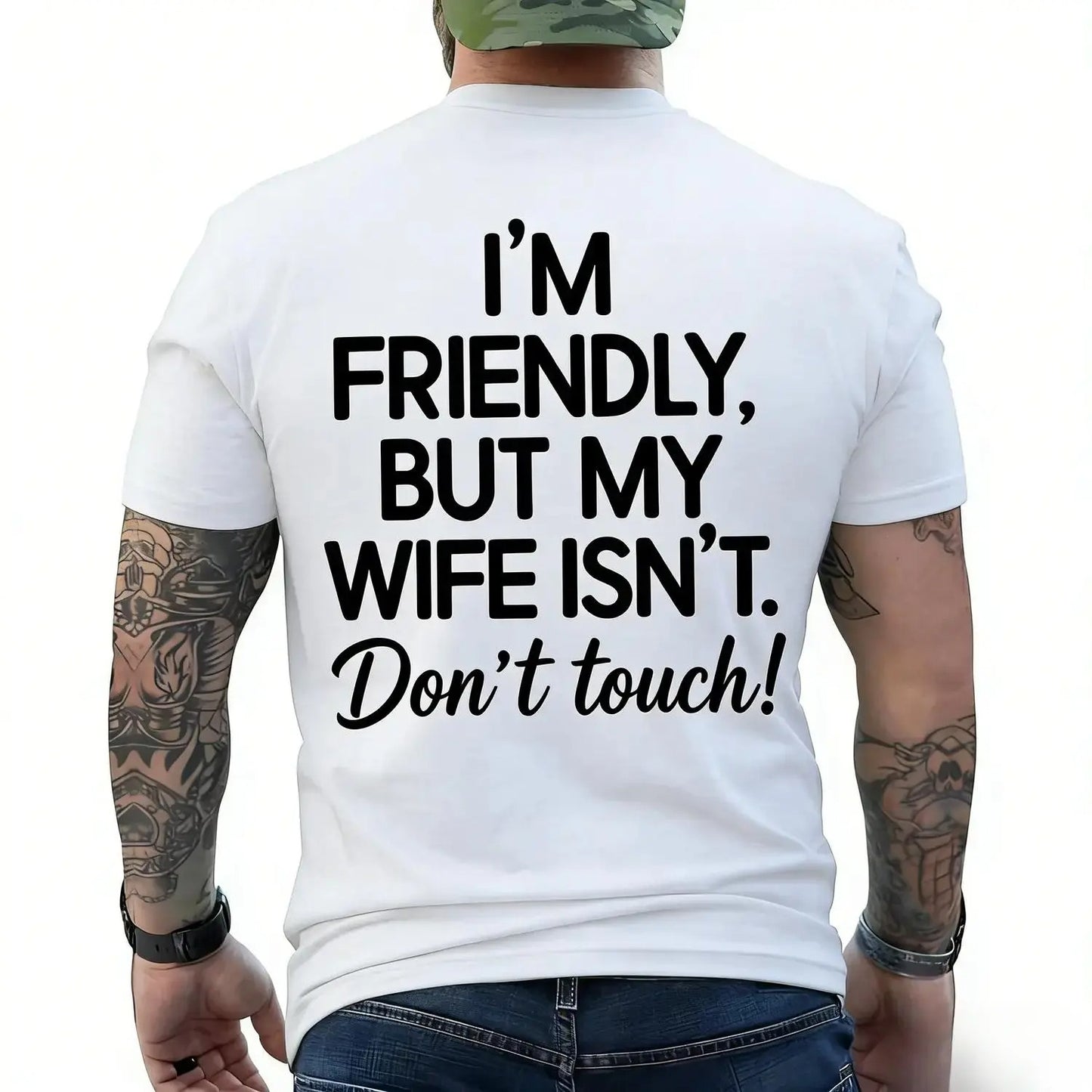 Friendly Yet Unfunny Wife Warning T-Shirt / Sweatshirt / Hoodie