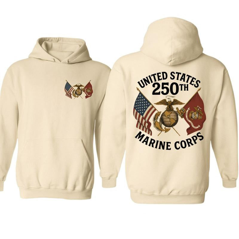 250th Anniversary American Eagle Globe Anchor Graphic T-Shirt / Sweatshirt / Hoodie