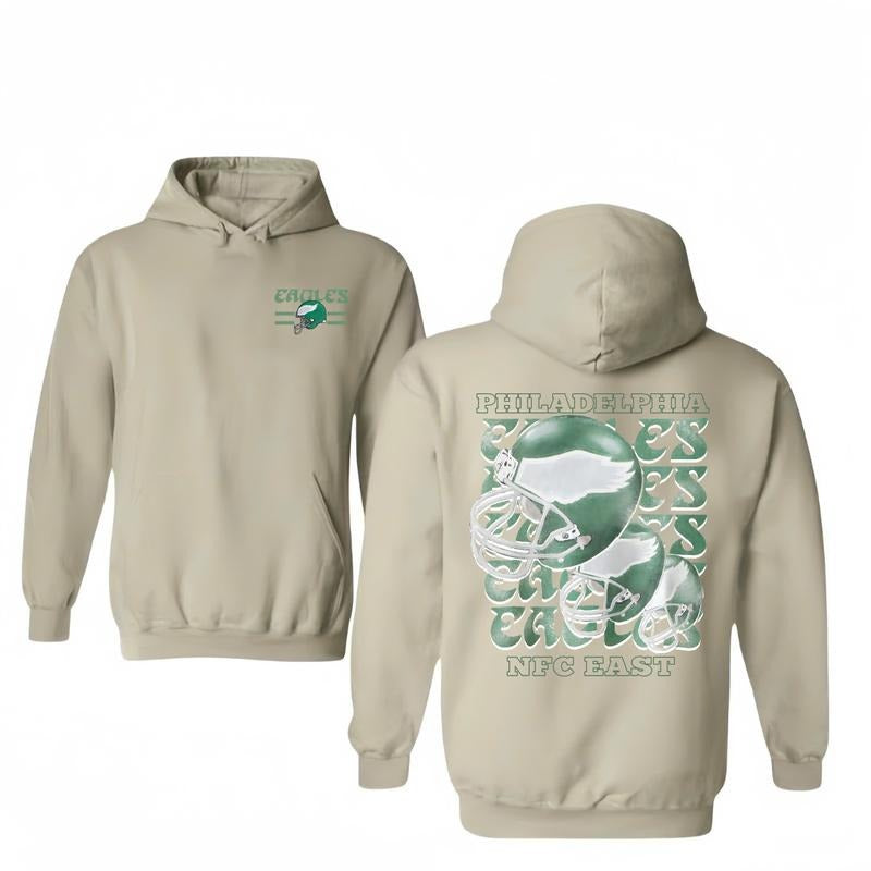 Retro GridIron Graphic Classic Helmet And Wing Style Design T-Shirt / Sweatshirt / Hoodie