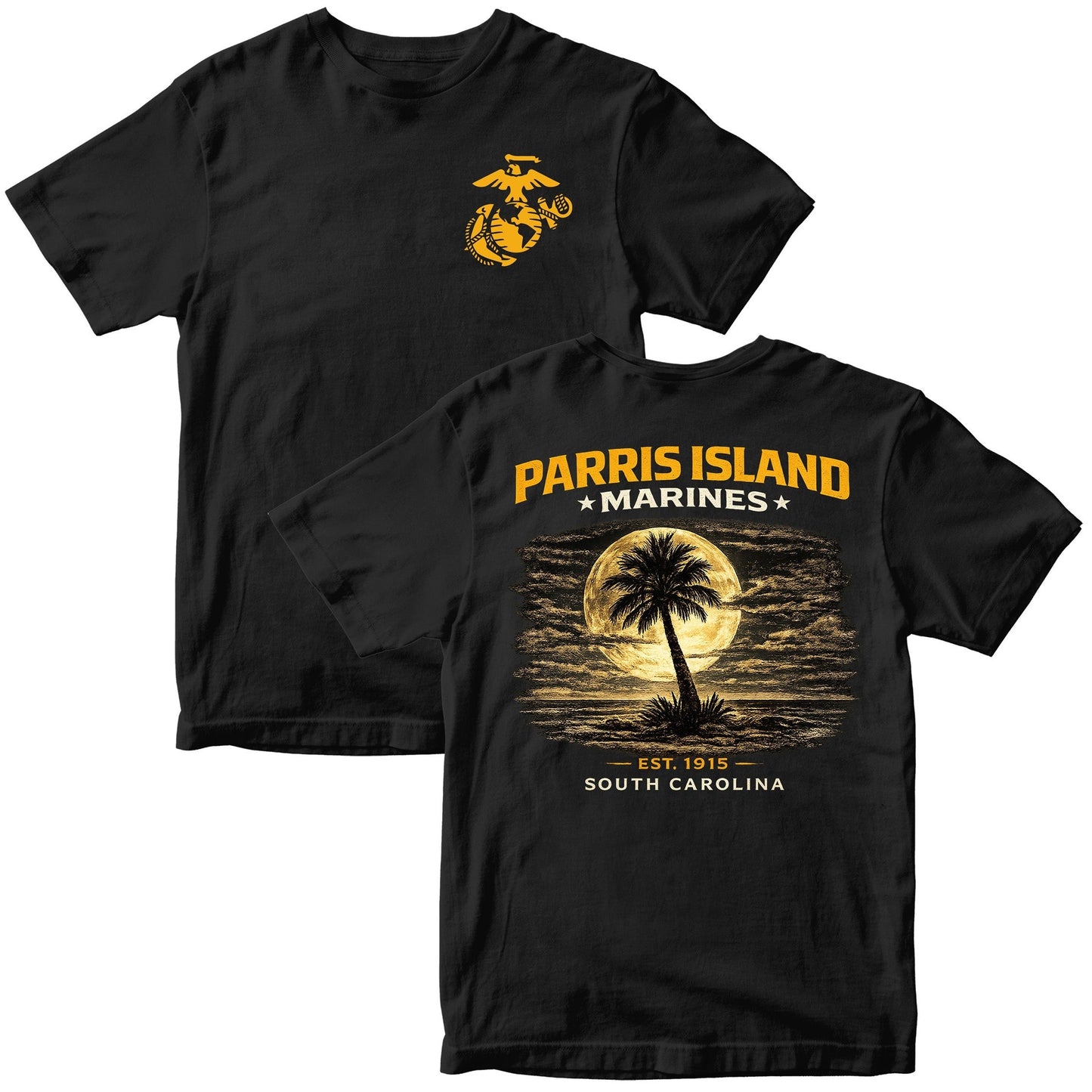 Parris Island Marines South Carolina USMC Recruit Depot Prid T-Shirt / Sweatshirt / Hoodie