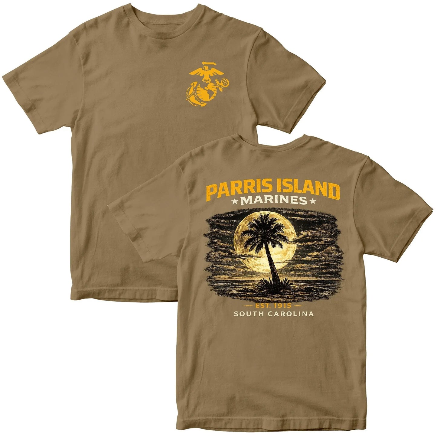 Parris Island Marines South Carolina USMC Recruit Depot Prid T-Shirt / Sweatshirt / Hoodie