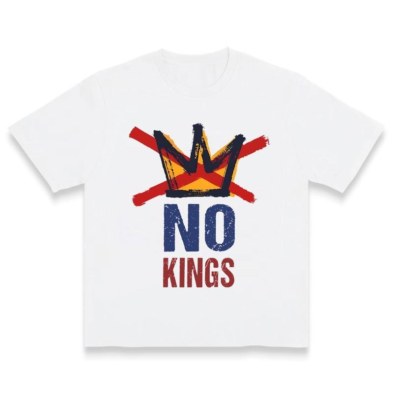 No Kings Anti Authoritarian Political Democracy Not Monarchy T-Shirt / Sweatshirt / Hoodie