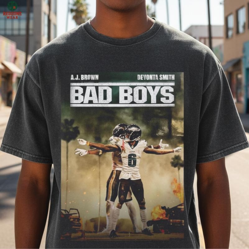 AJ Brown And Devonta Smith Bad Boys Philadelphia T-Shirt / Sweatshirt / Hoodie