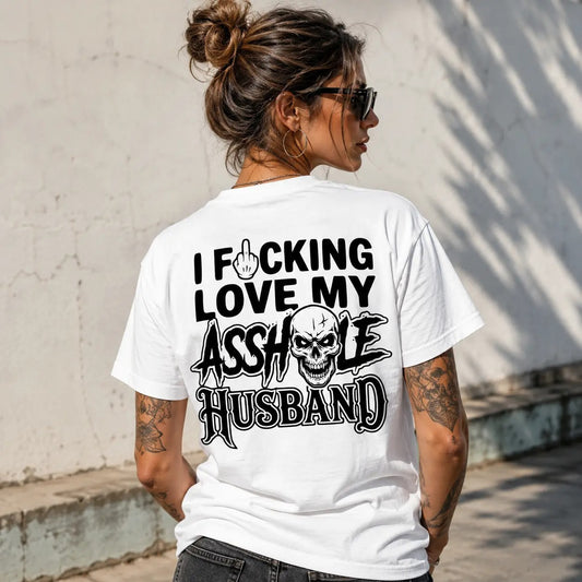 Love My Husband Skull Graphic T-Shirt / Sweatshirt / Hoodie