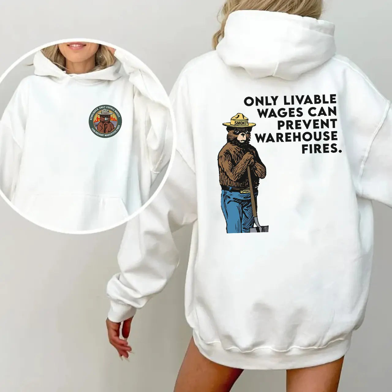 Smokey Bear Parody Graphic T-Shirt / Sweatshirt / Hoodie