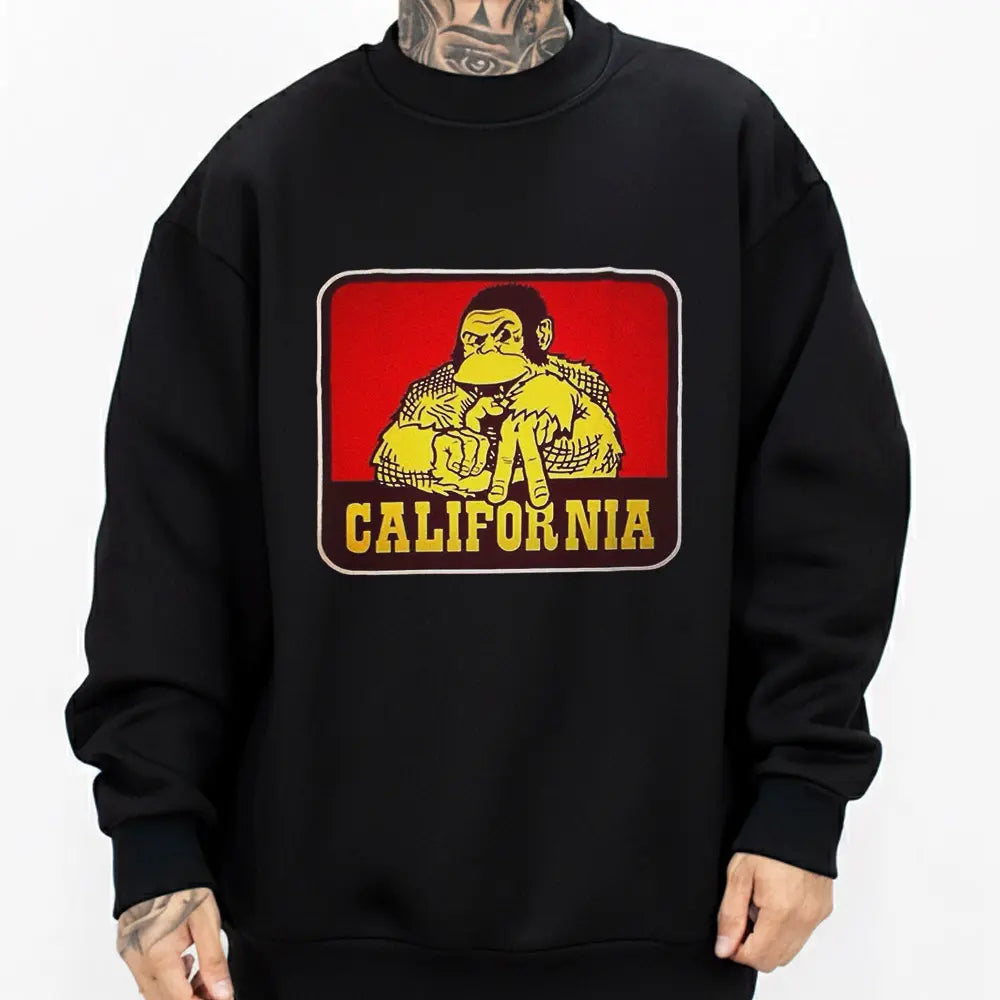 California Monkey LA Chicano Style T-Shirt / Sweatshirt / Hoodie