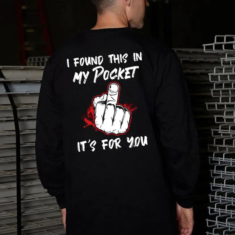 Middle Finger Print T-Shirt / Sweatshirt / Hoodie